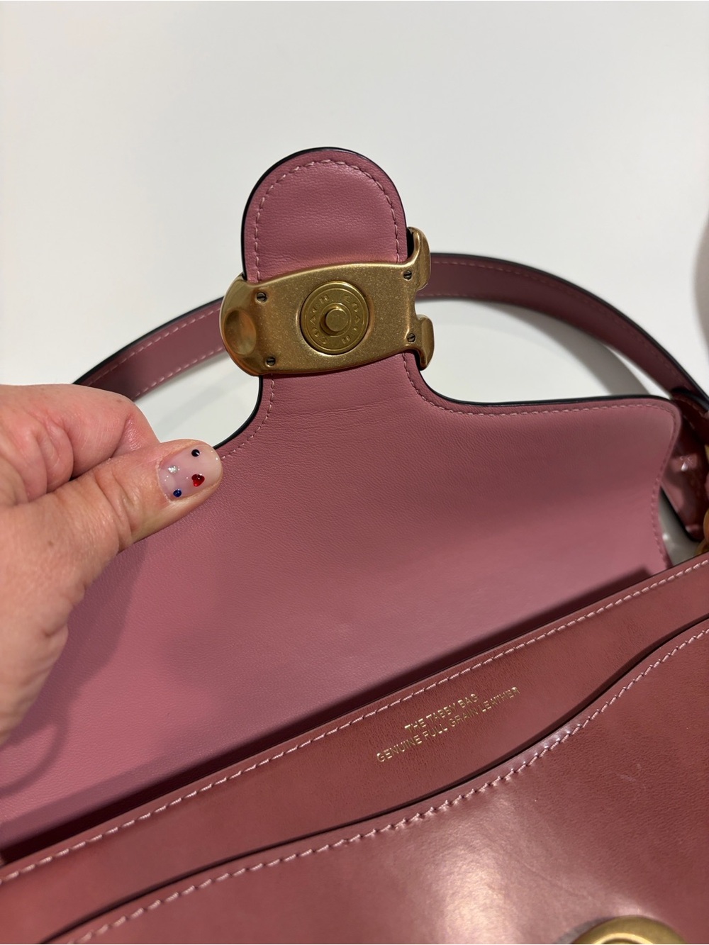 🌸 Coach Tabby 26 in Peony Spazzolato Leather 🌸 - Picture 7 of 9